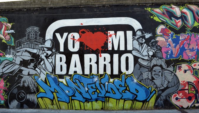 Grafite em Montevidéu